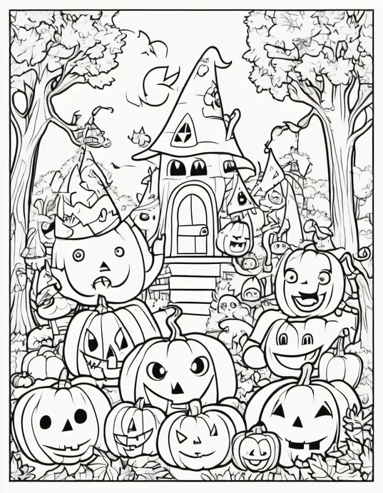 Color Monster Forest Playground Adventure