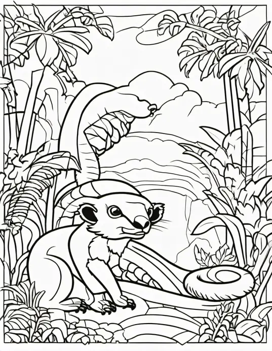 Colorful Jungle Snake Hunt Adventure
