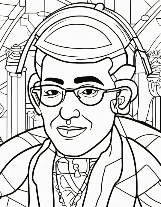 Enchanted Forest Coloring Page for Magical Creatures