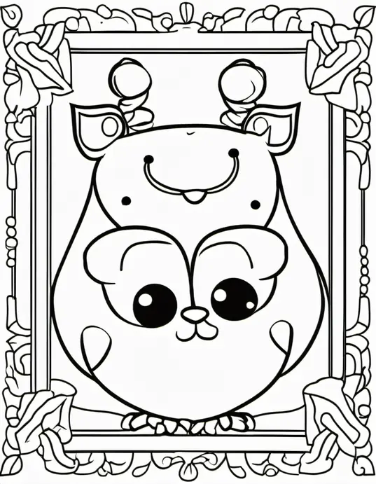 Exotic Rainforest Snake Coloring Page