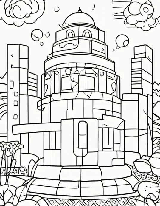 Underwater Octopus Rainbow Coloring Adventure