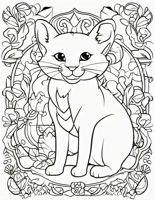 Heart-Shaped Butterfly Coloring Page for Valentine's Day
