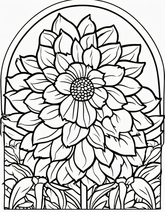 Sunflower Field Coloring Adventure
