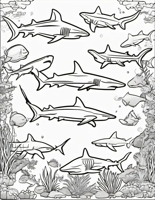 Color Shark Reef Underwater Adventure