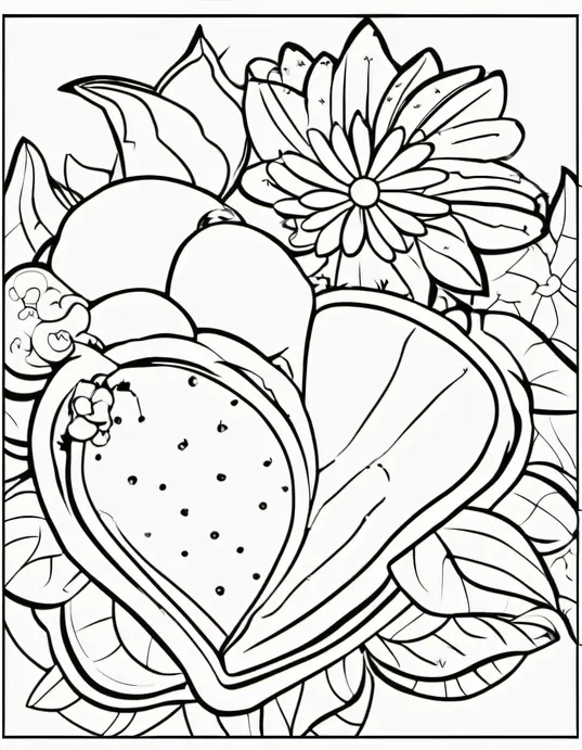 Color and Play: Sunny Baseball Field Coloring Page