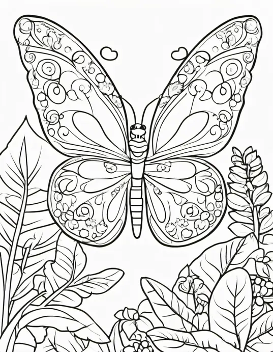 Butterfly Forest Coloring Adventure