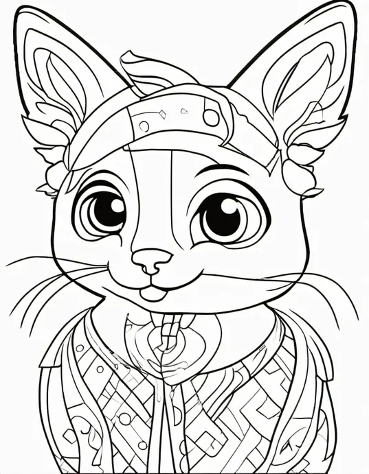 Soccer Field Coloring Page for Little Artists