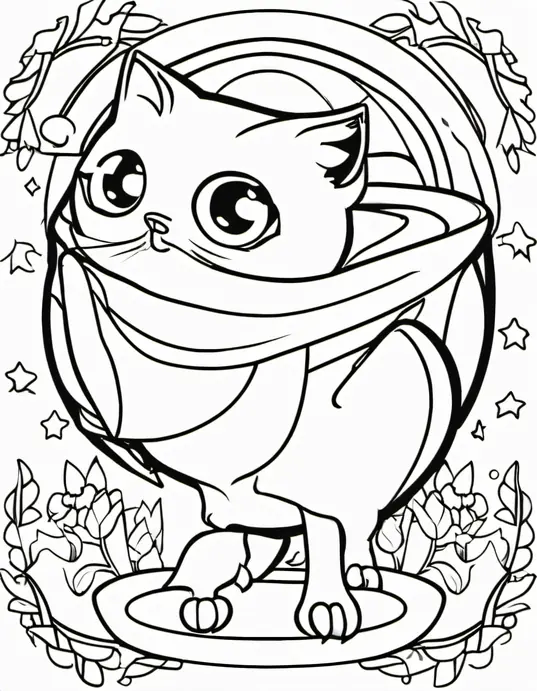 Paw Patrol Coloring Page: Puppy Rescue Adventure Scene