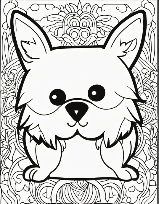Exotic Jungle Animals Coloring Page