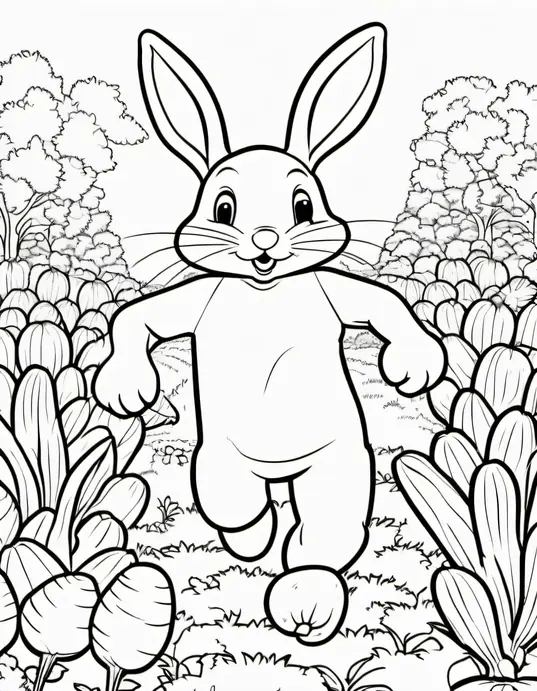 Colorful Carrot Patch Adventure for Kids