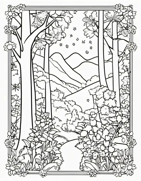 Enchanting Forest Fairy Color-In Adventure