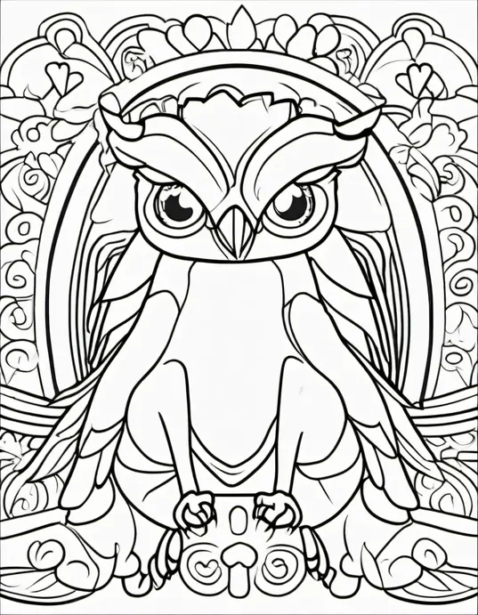Snowflake Forest: Winter Coloring Adventure