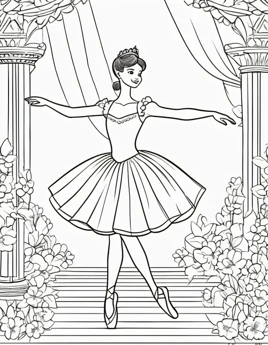 Colorful Ballet Dancers for Little Ones to Create