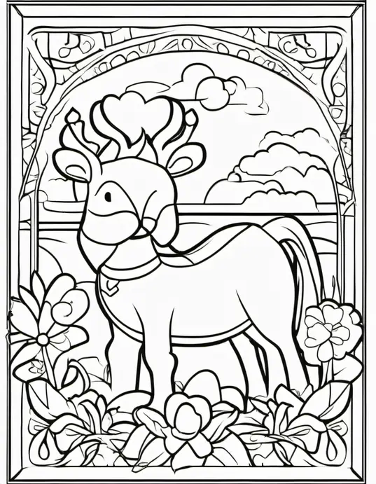 Sunny Beach Coloring Fun: Seashell Creatures