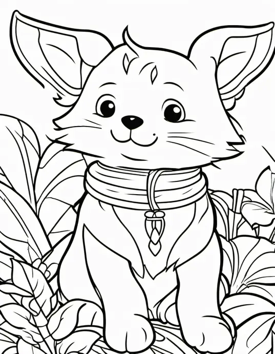 Autumn Forest Leaf Coloring Adventure