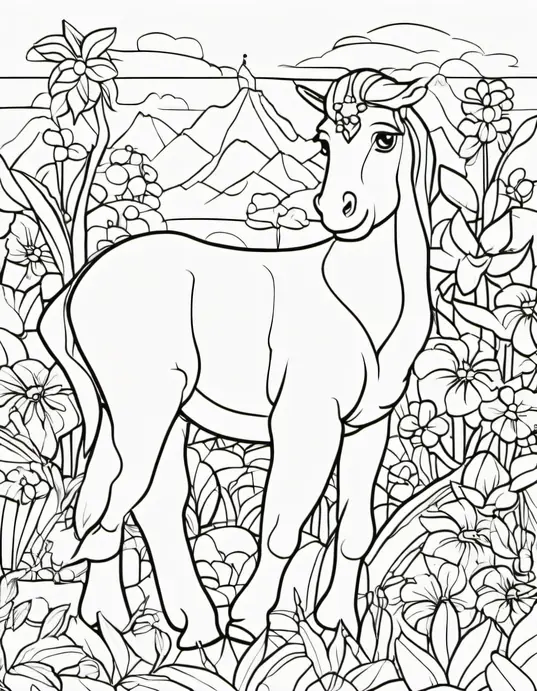Turtle Beach Coloring Adventure