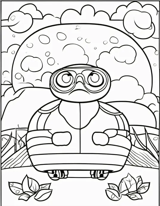 Colorful Fire Truck Parade Scene for Kids