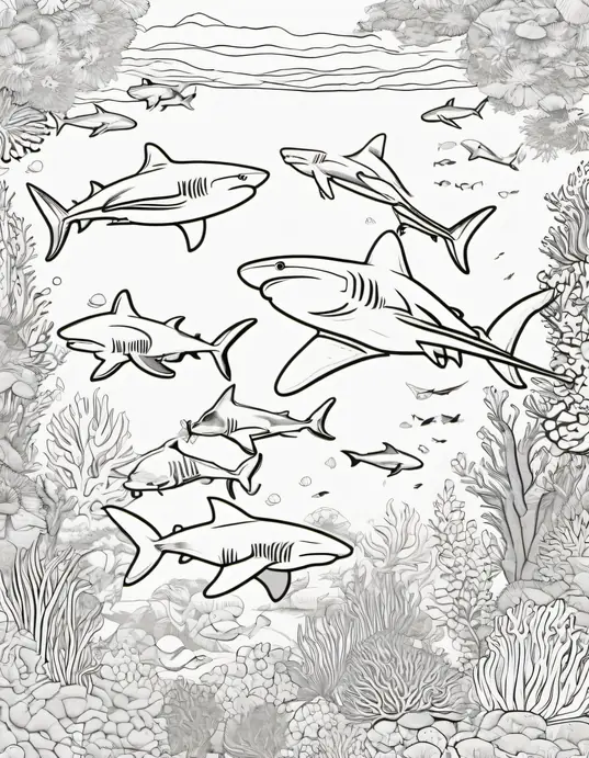 Color Shark Reef Underwater Adventure
