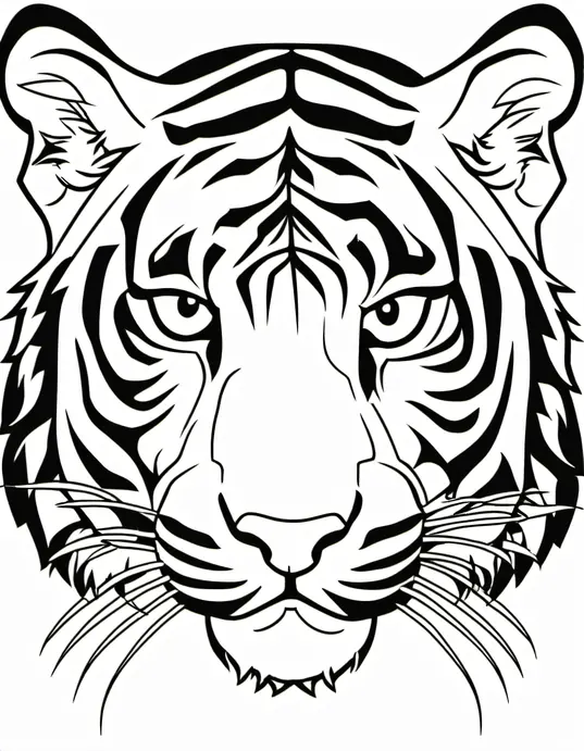 Tiger Jungle Coloring Adventure