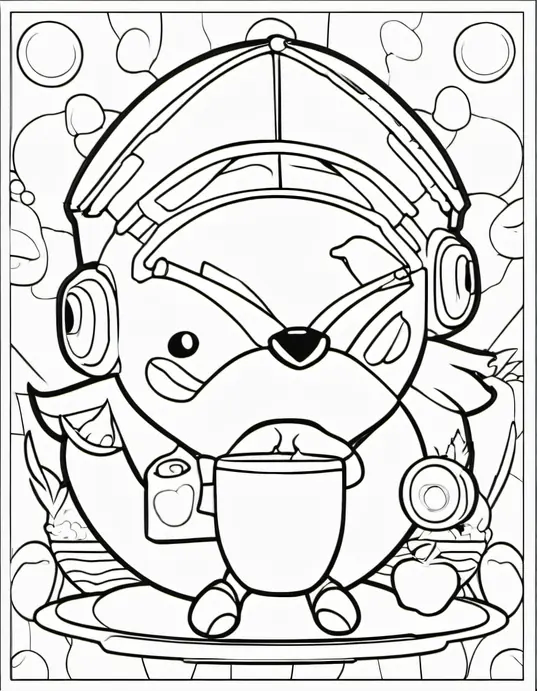 Exciting Construction Site Coloring Page for Kids