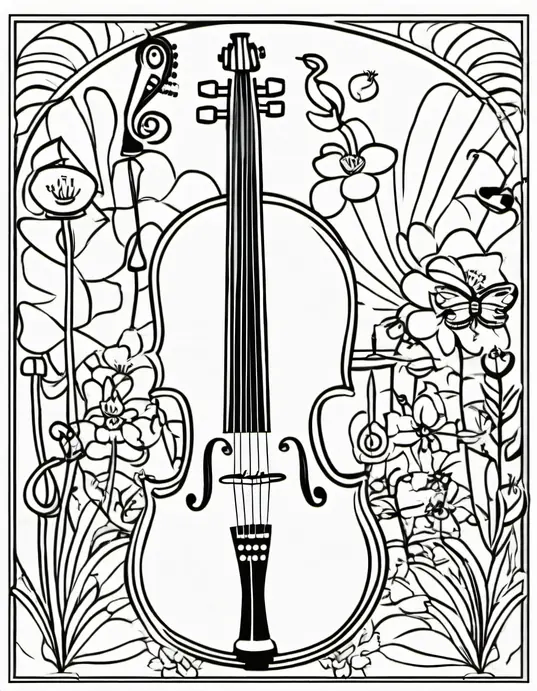 Colour Magic Music Notes Garden