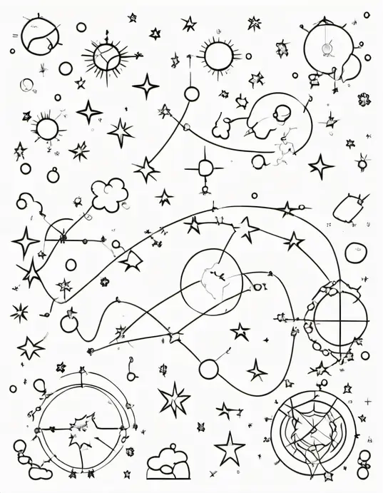 Color and Glow: Nighttime Constellation Safari