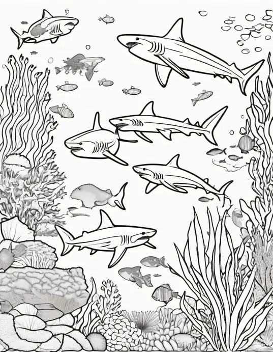 Color Shark Reef Underwater Adventure