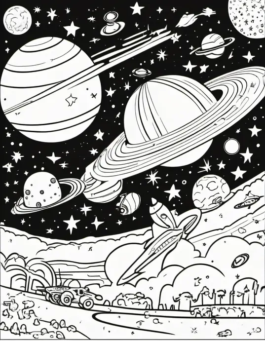 Color Space Aliens Among the Stars