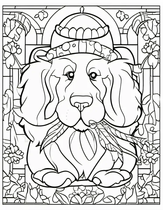 Anime-Inspired Dragon Coloring Page for Kids