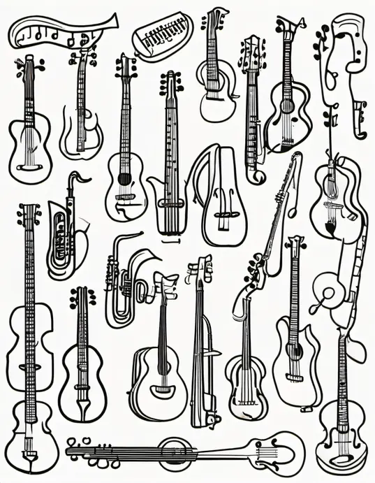 Color & Create: Rockin' Rainbow Music Instruments