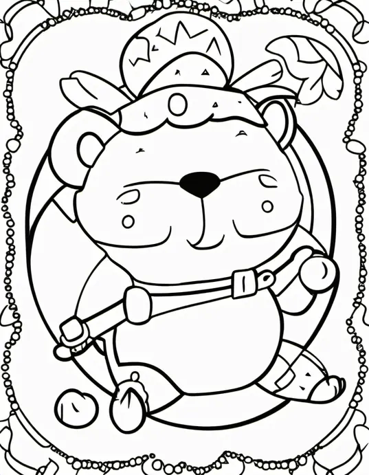 Coloring Campfire Tales Under the Stars