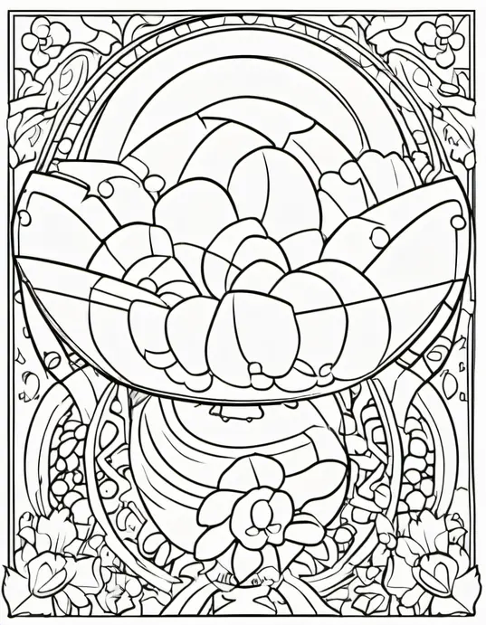 Exotic Jungle Animals Coloring Page