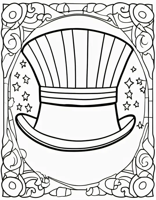 Color Circus Clown's Crazy Hat!