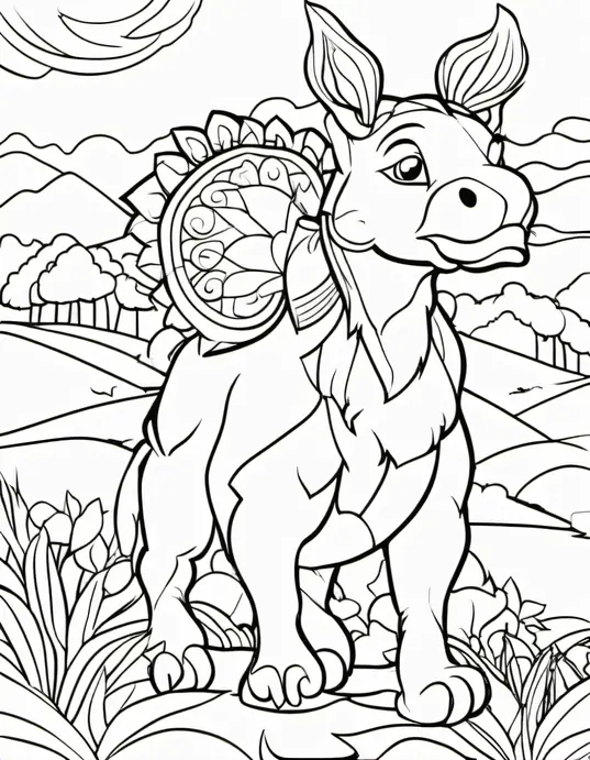 Moonbase Coloring Adventure: Alien Friends