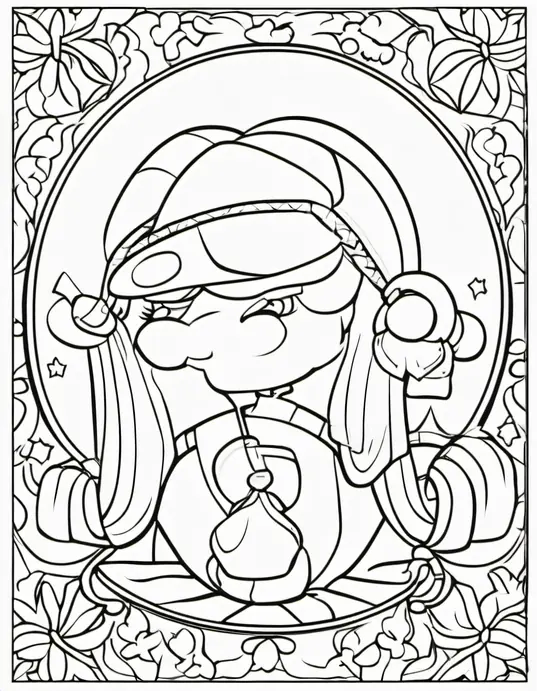 Polar Bear Arctic Coloring Adventure