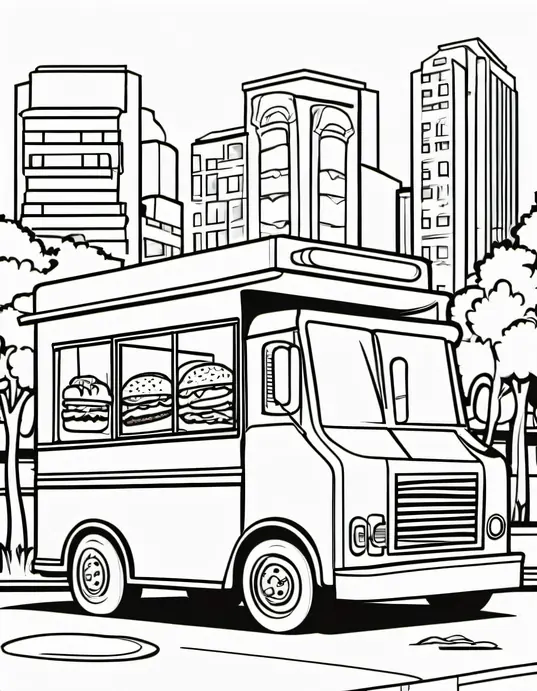 Color and Chomp Trucks Playground Adventure