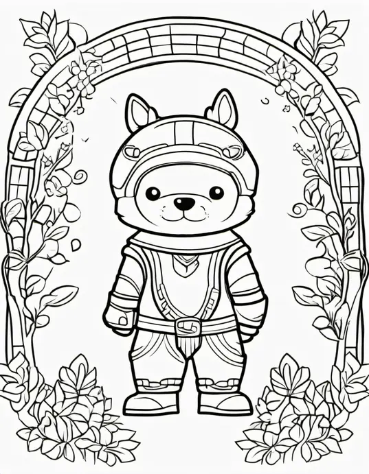 Pokemon Adventure Coloring Page: Catching Pikachu in Grassland