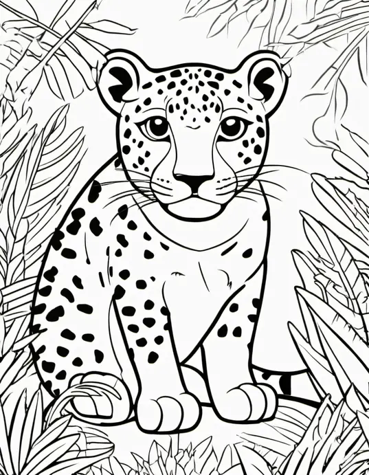 Color Jungle Leopard Spots and Hide-and-Seek Fun!