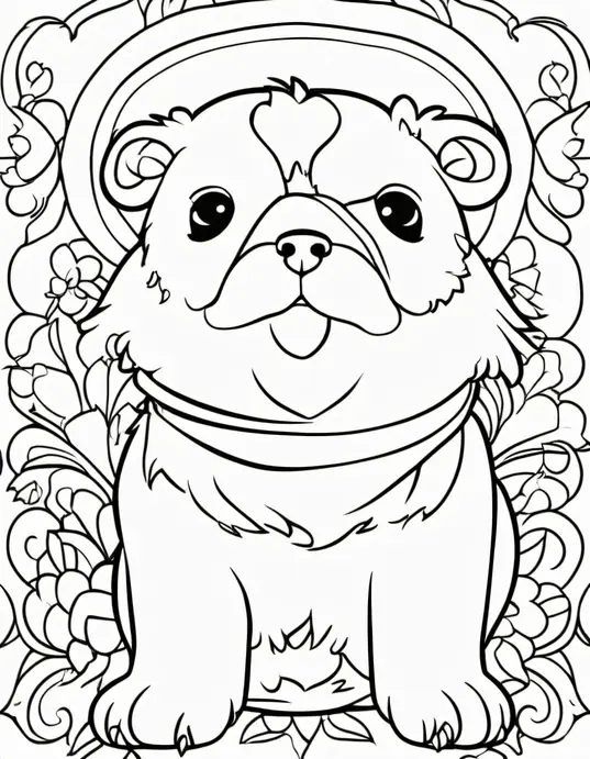 Superhero Playtime Coloring Page: Save the Day Scene