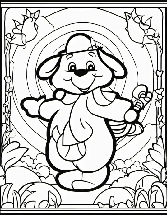 Sunny Beach Coloring Adventure