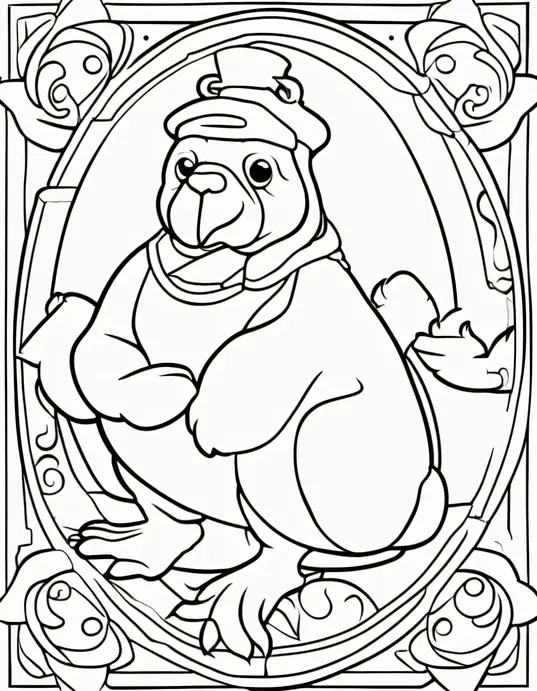 Cute Heart-Shaped Butterflies Coloring Page for Valentine's Day