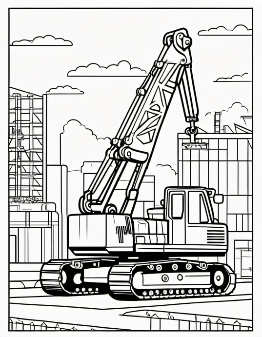 Exciting Crane Coloring Adventure