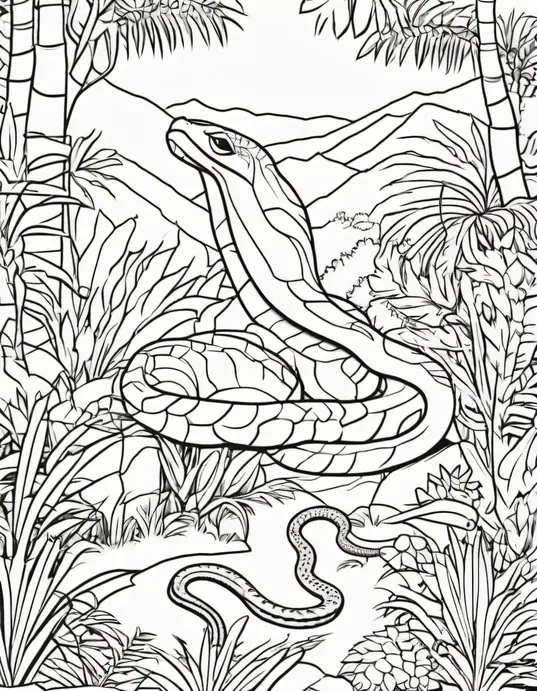 Colourful Jungle Snake Friends to Discover!
