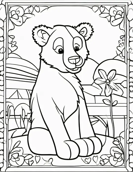Magical Mermaid Reef Coloring Page