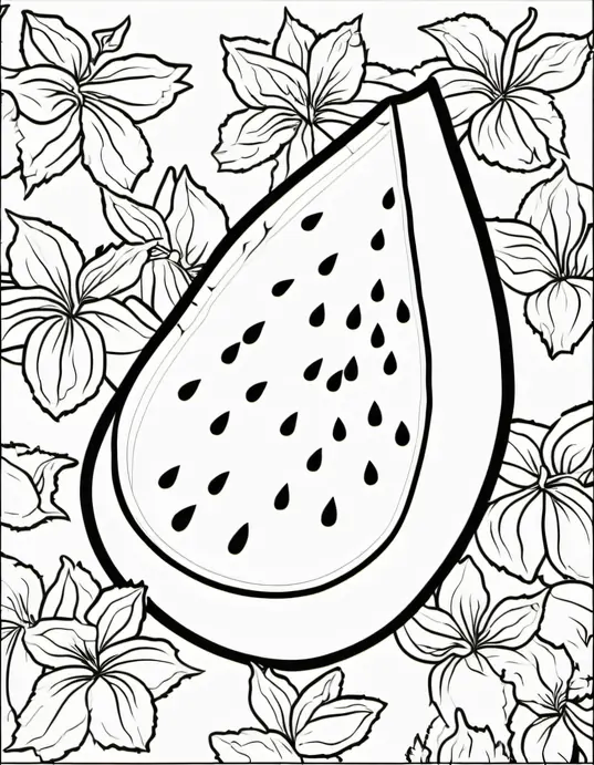 Color and Discover Juicy Watermelon Patch!
