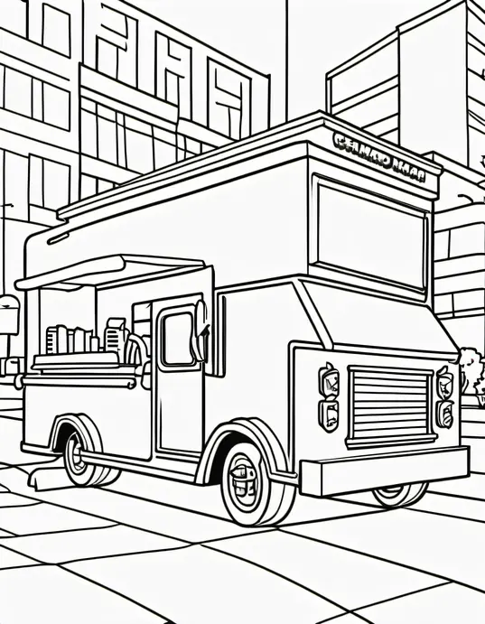 Color and Chip's Fast Food Truck Adventure
